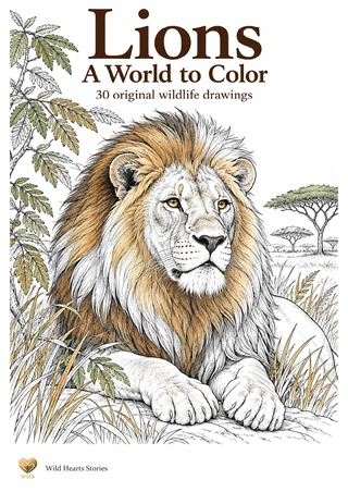 Lions: A World to Color