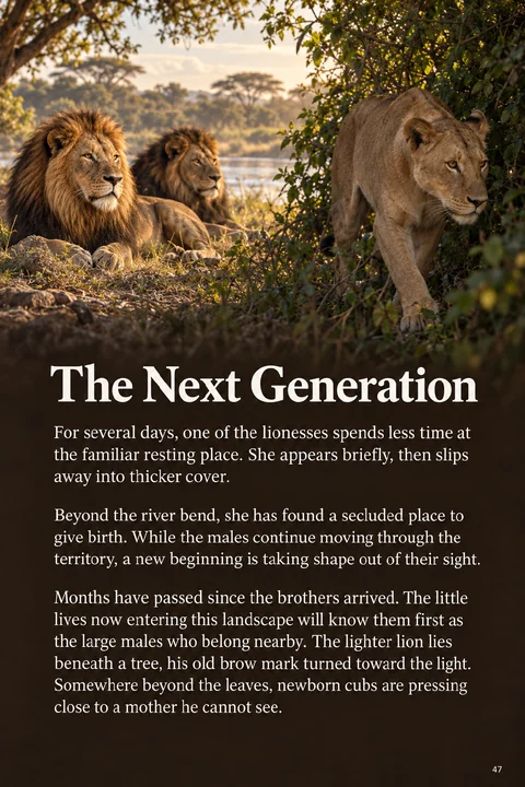 The Next Generation, a page about new cubs